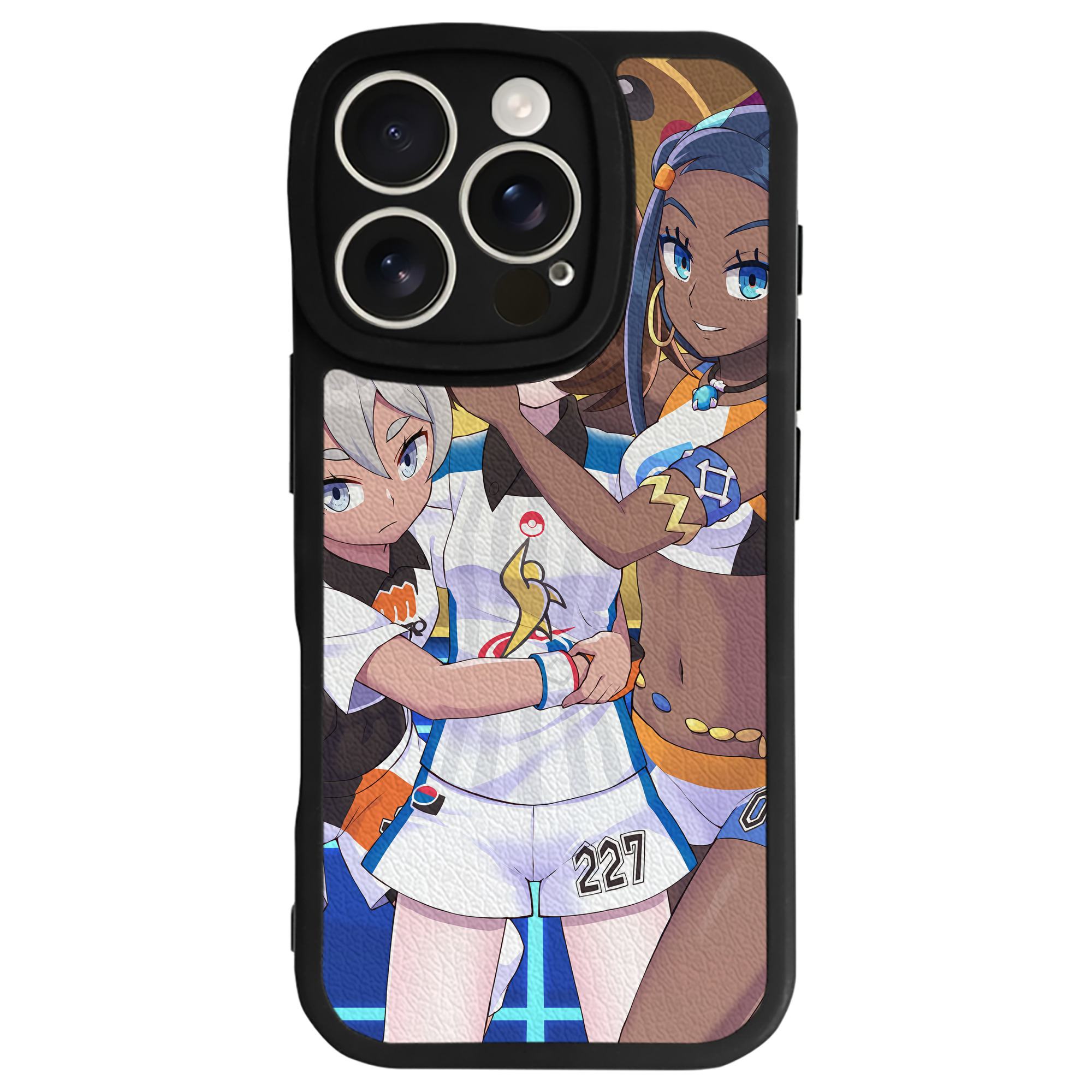 （画像用） ポケットモンスター Pokémon 【iPhone 16シリーズ対応】シリコンスマホケース（レザー調） 材質：シリコン